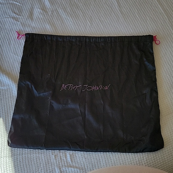 *RARE* Betsey Johnson Leather Studded Handle Bag (G.U.D.) - Picture 8 of 12